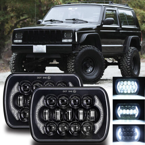 JKB YJ Square Headlights - Model 1