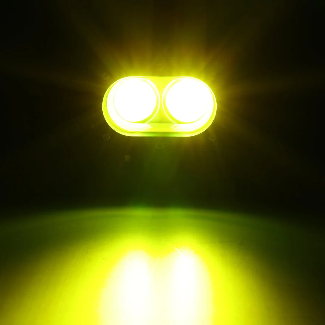 Auxbeam R4 Series | 4 Inch 60W LED Pods Light Flood Beam Amber Light