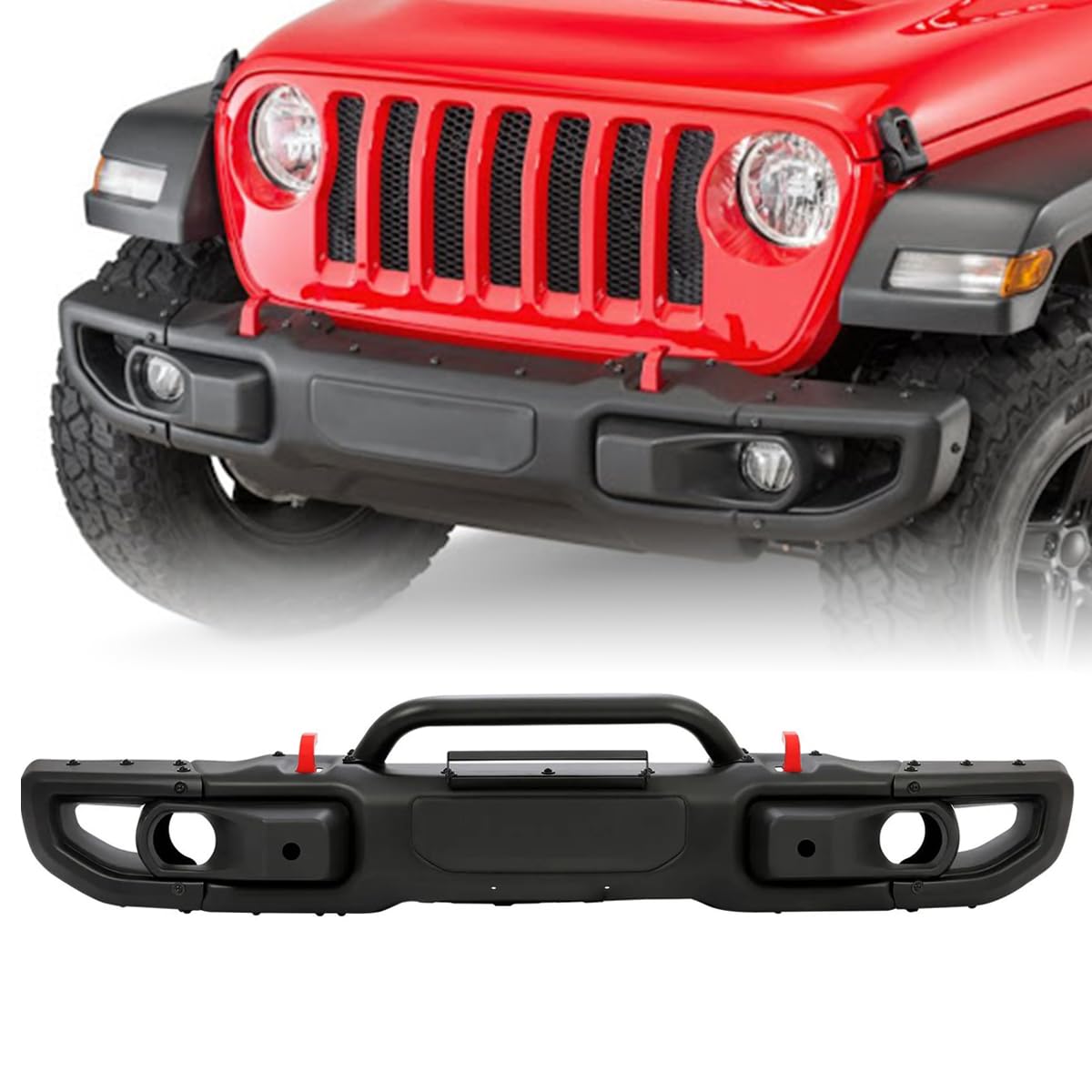JKB JL and JT FRONT BUMPER COVER FOR JL 10TH