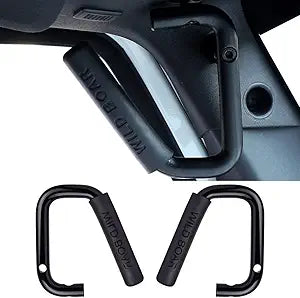 JKB JK WILD BOAR DESIGN FRONT GRAD HANDLES SET OF 2