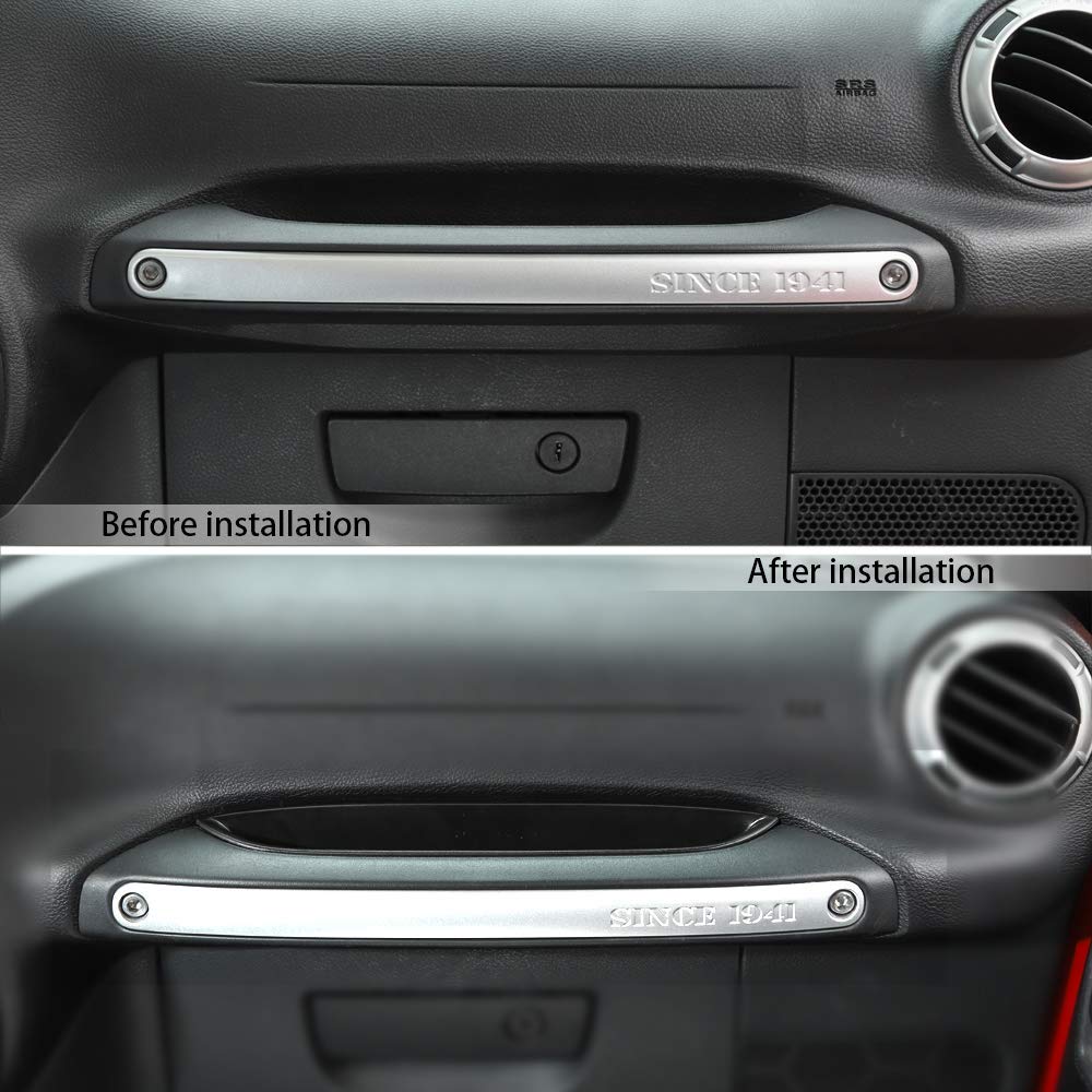 JKB JK (3.6L) Passenger Dashboard Holder Storage Insert