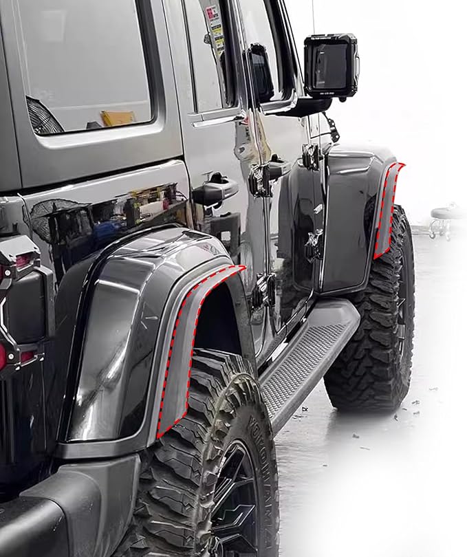 JKB JL JL EXTENSION FENDERS LOW WHEEL