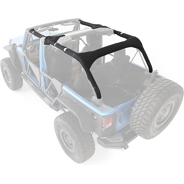 Smittybilt JK-4DR Molle Sport Bar Cover Kit (Black)