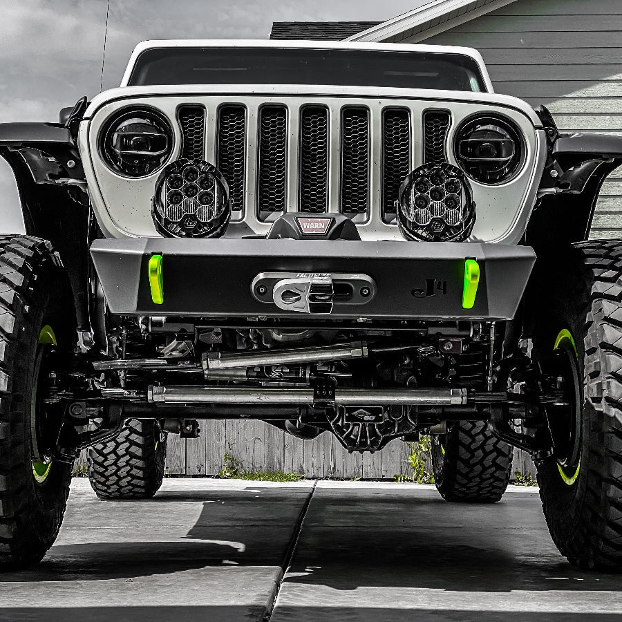 JKB JK, JL, and JT Motobilt-Design Aluminum Front Bumper