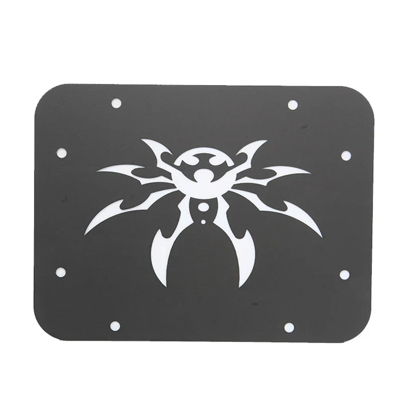 JKB JK Poison Sypder-Design Tire License Plate Delete