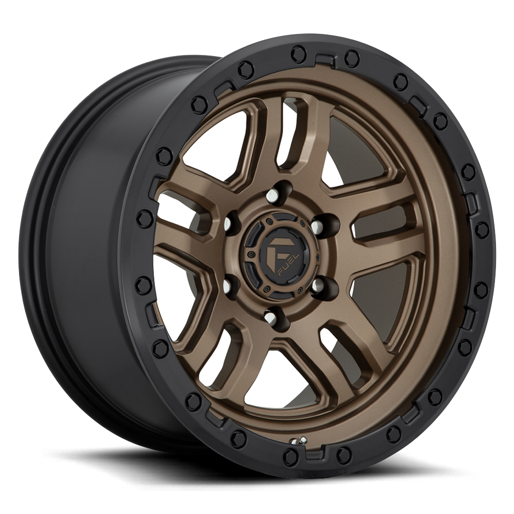 Fuel AMMO Bronze Center With Black Lip 17X9 , 6X139.7 , 106.1 ,-12