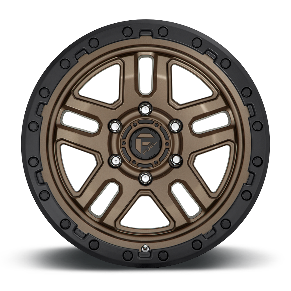 Fuel AMMO Bronze Center With Black Lip 17X9 , 6X139.7 , 106.1 ,-12
