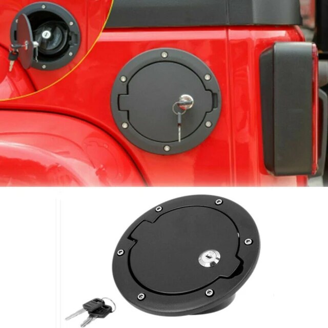 JKB JK Beeds Design Gas Cap Cover with Lock