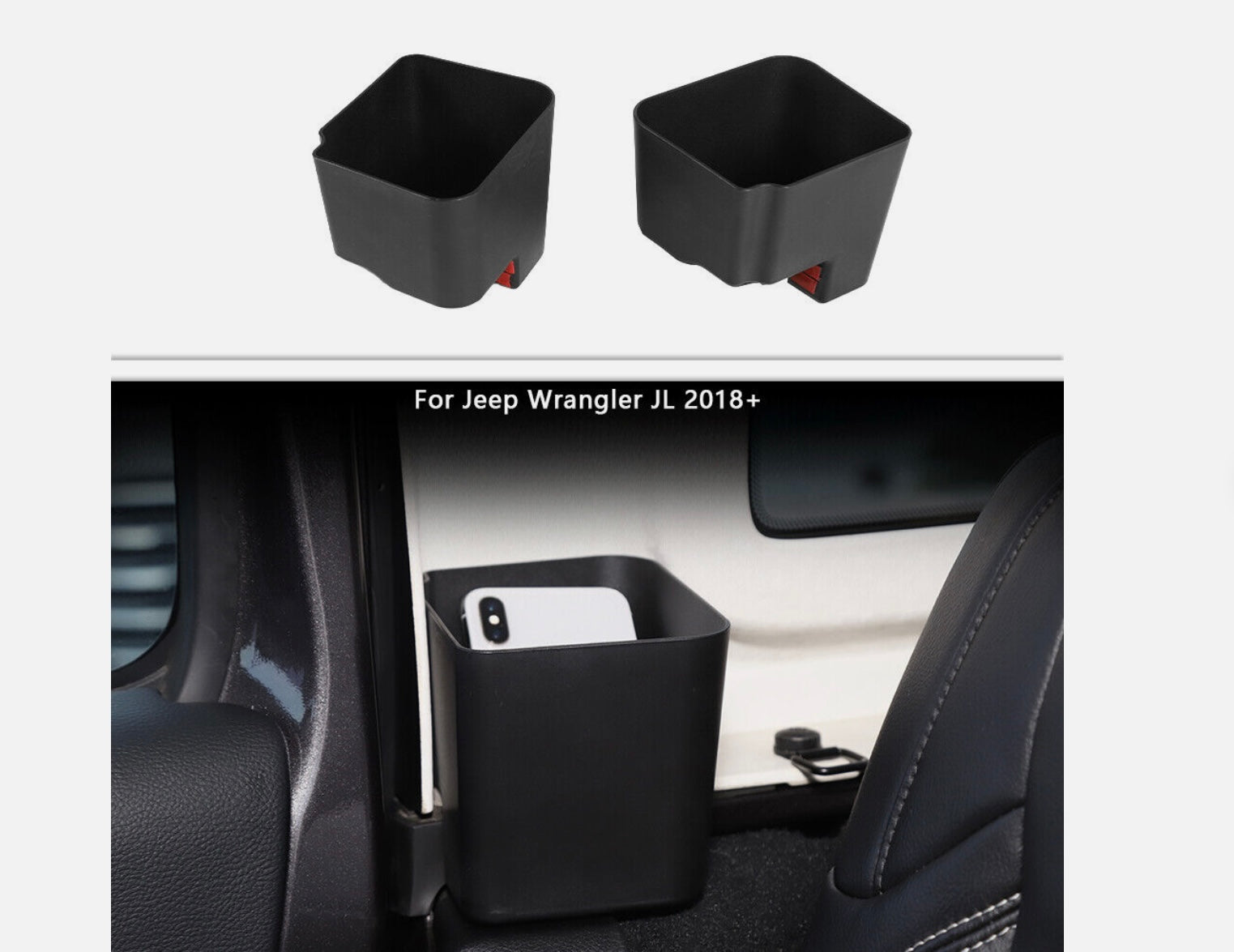JKB JL Door Pocket Organizer Storage Box