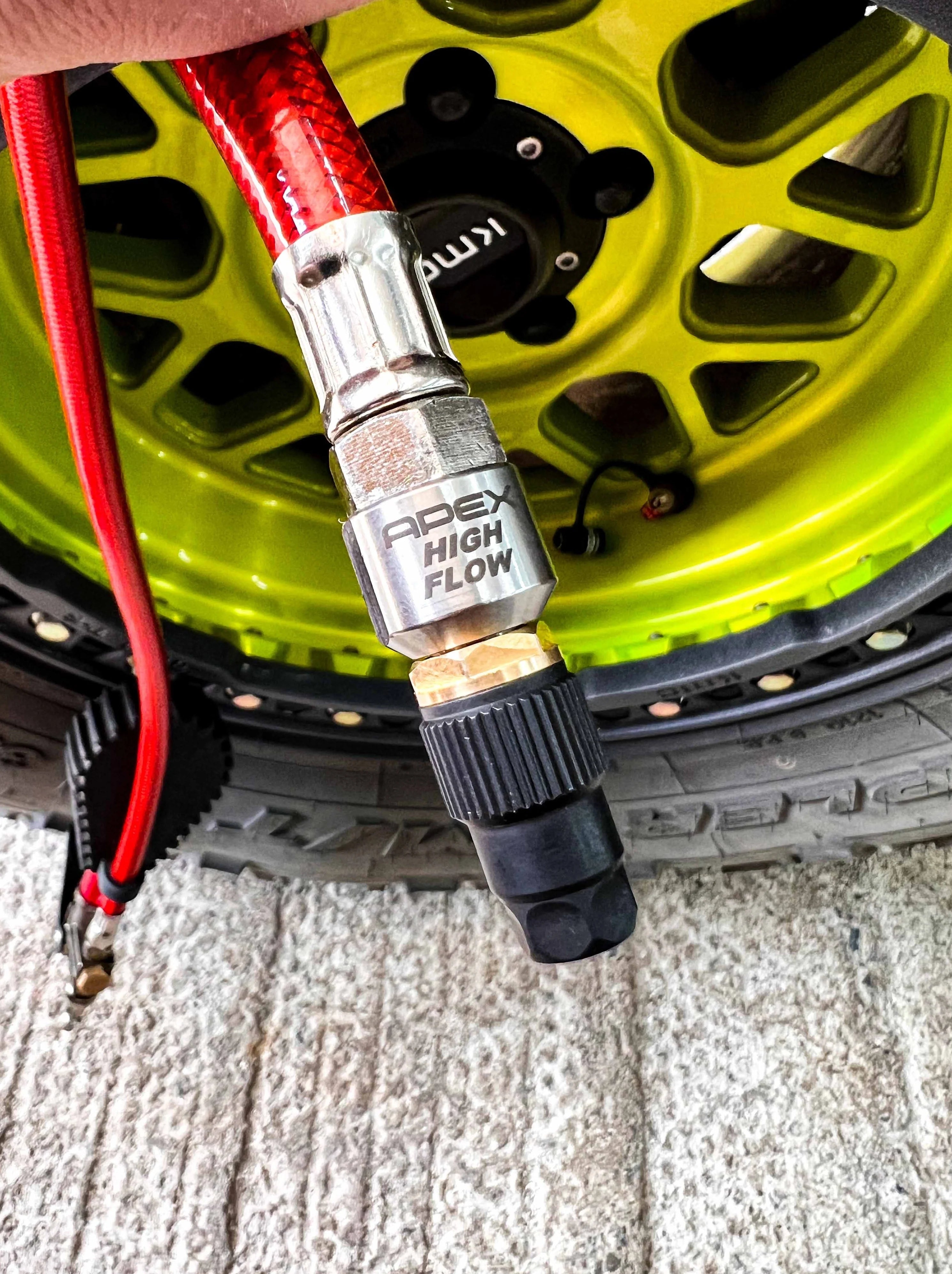 Apex JK, JL, and JT HIGH FLOW CHUCK (OPEN FLOW)