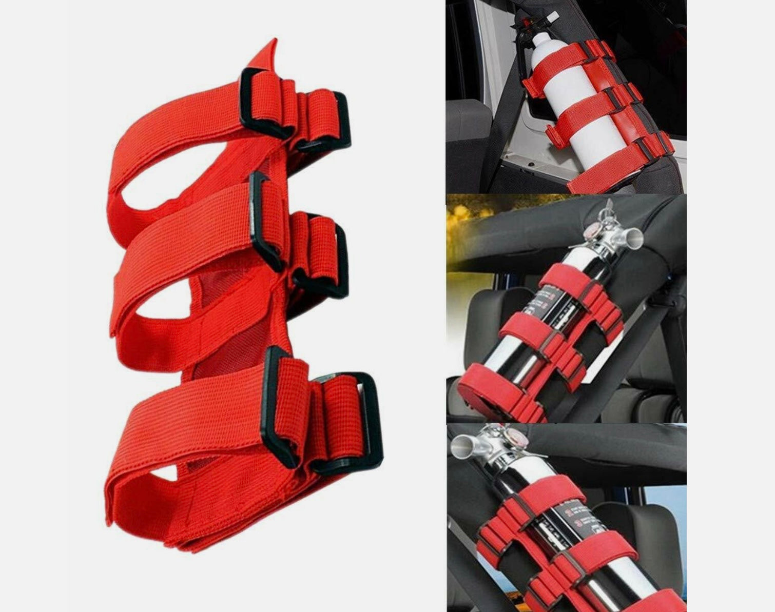 JKB Fire Extinguisher Holder (Red)