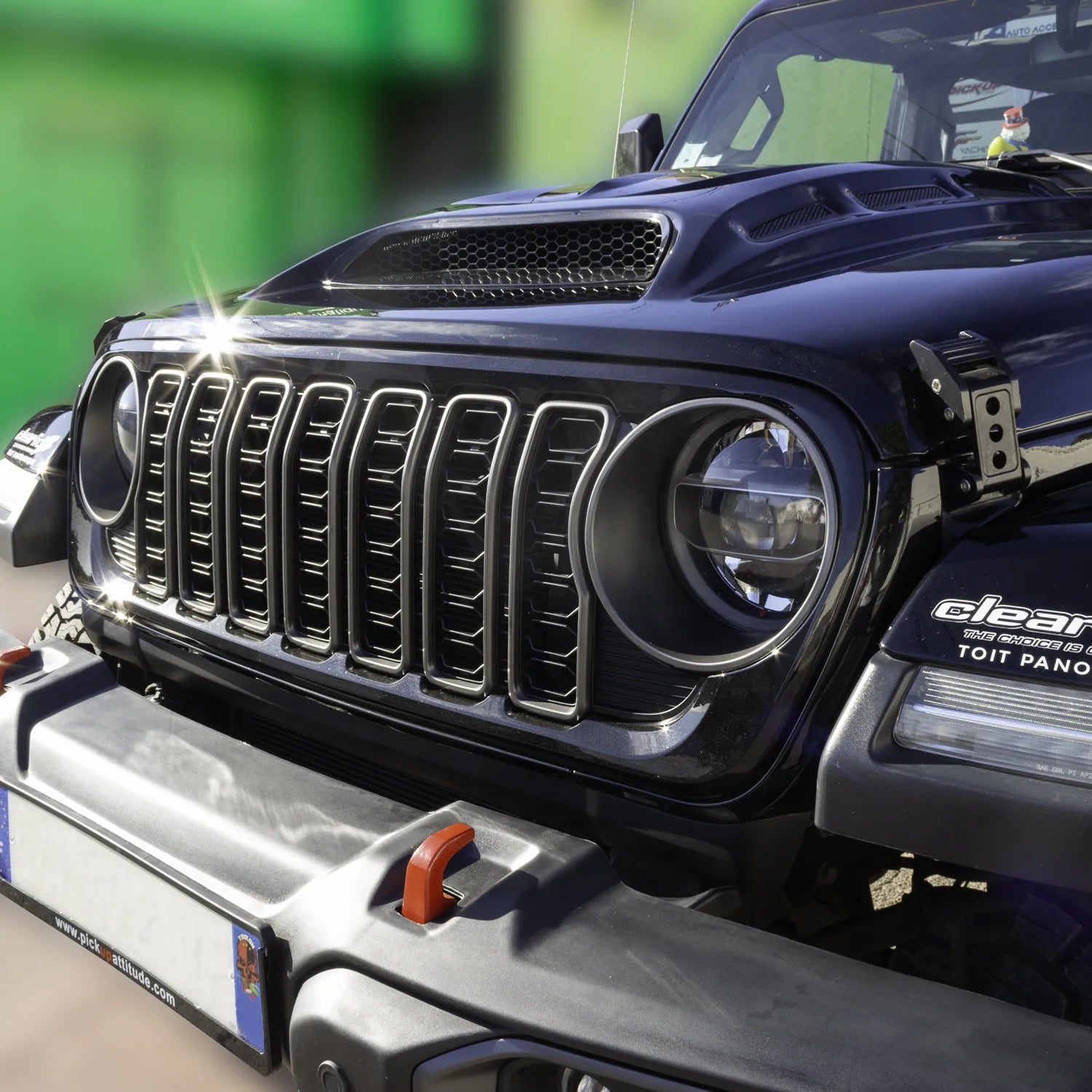 JKB JL and JT 2024+ Facelift Front Grille (Without Lock Hole)