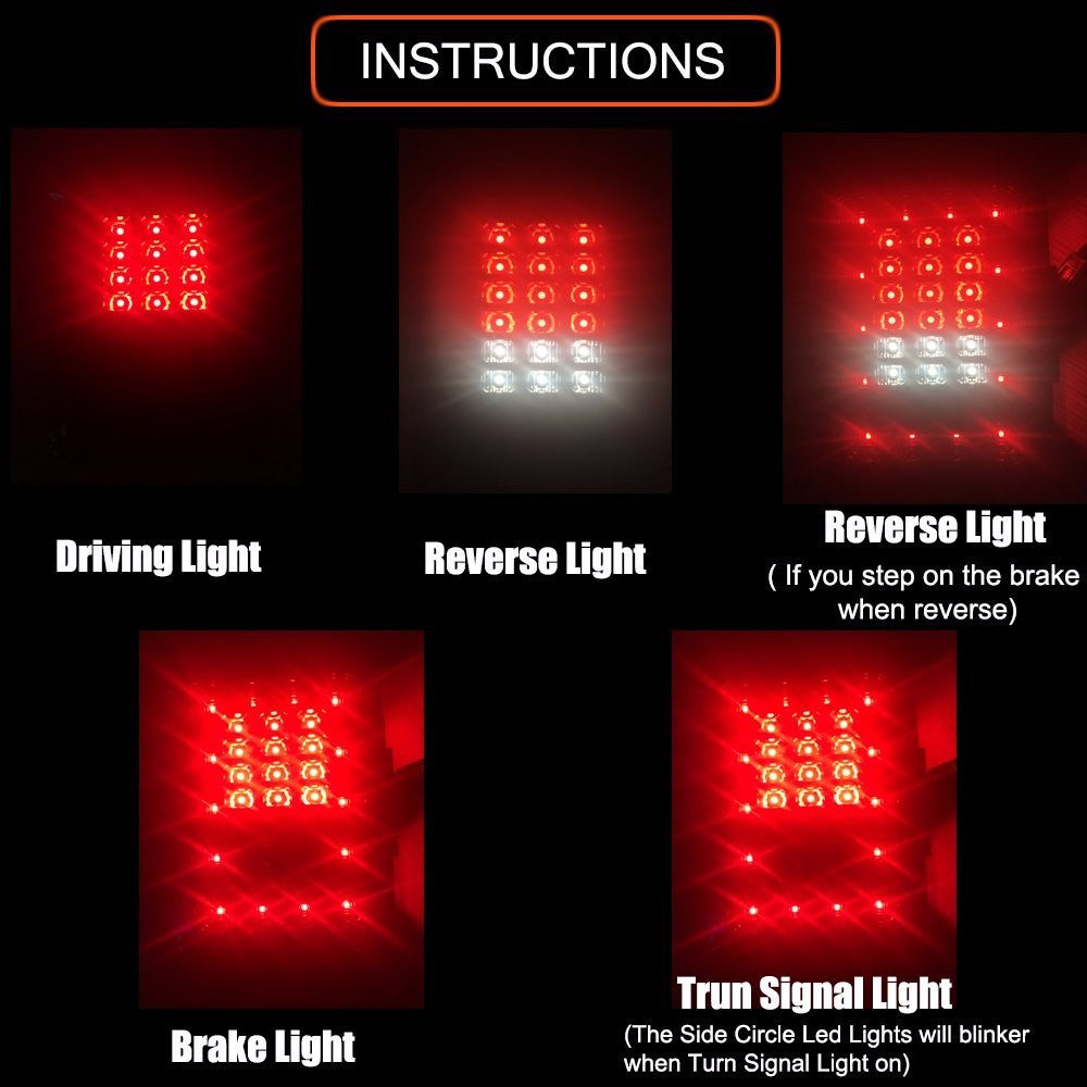 JKB JK Dots Tail Light