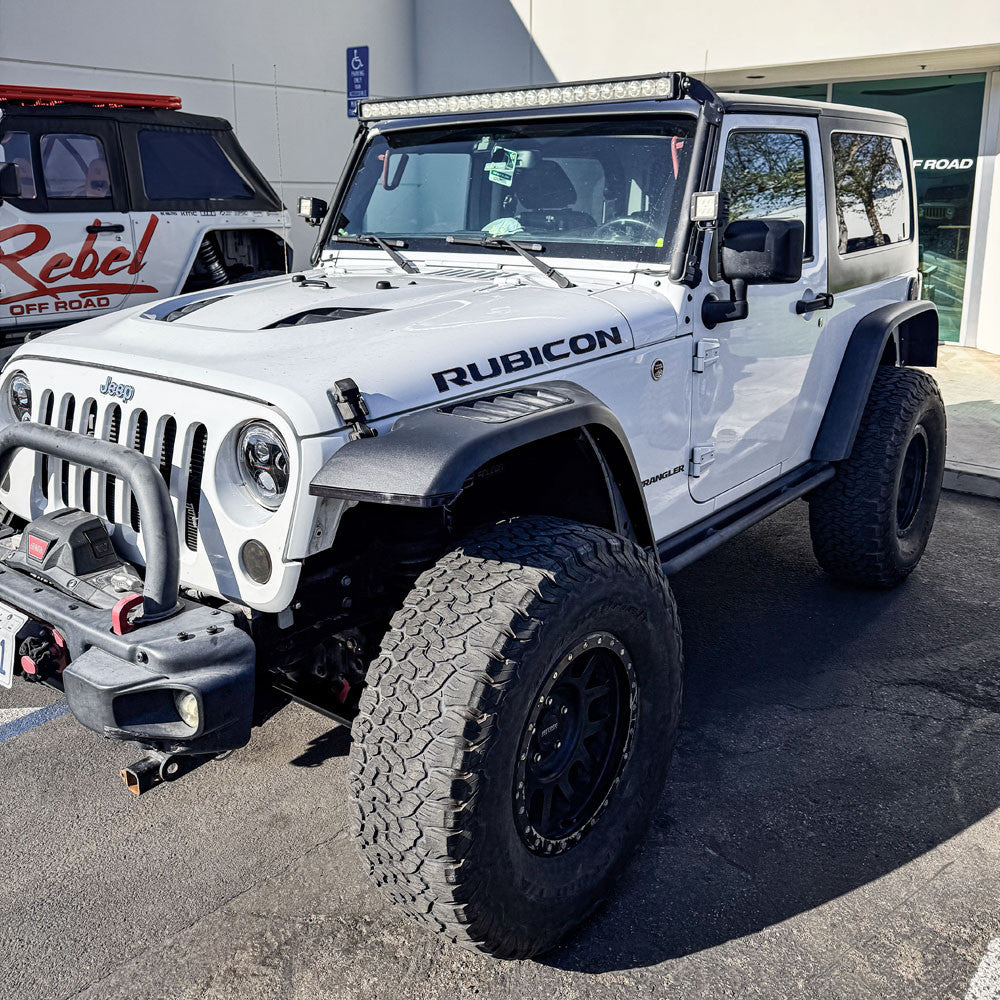 JKB JK Trailhead Series Highline Aluminum Fender Flares