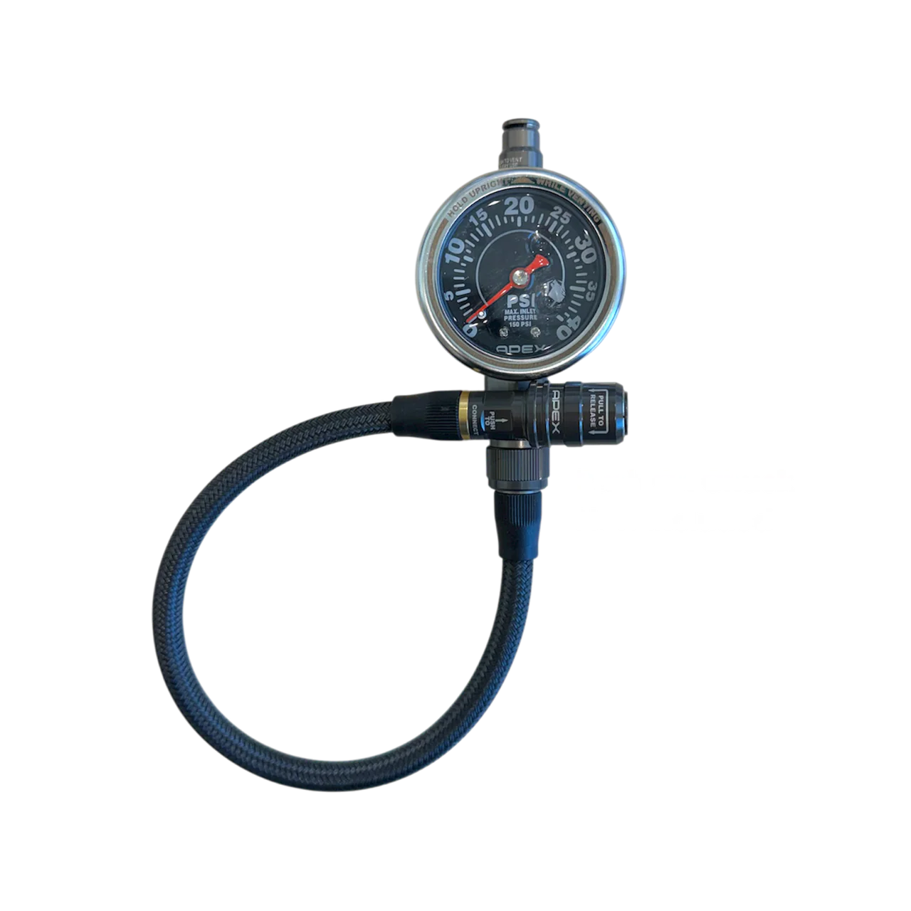 Apex PRECISION PRESSURE GAUGE (PPG) , 40PSI PUSH ON CHUCK