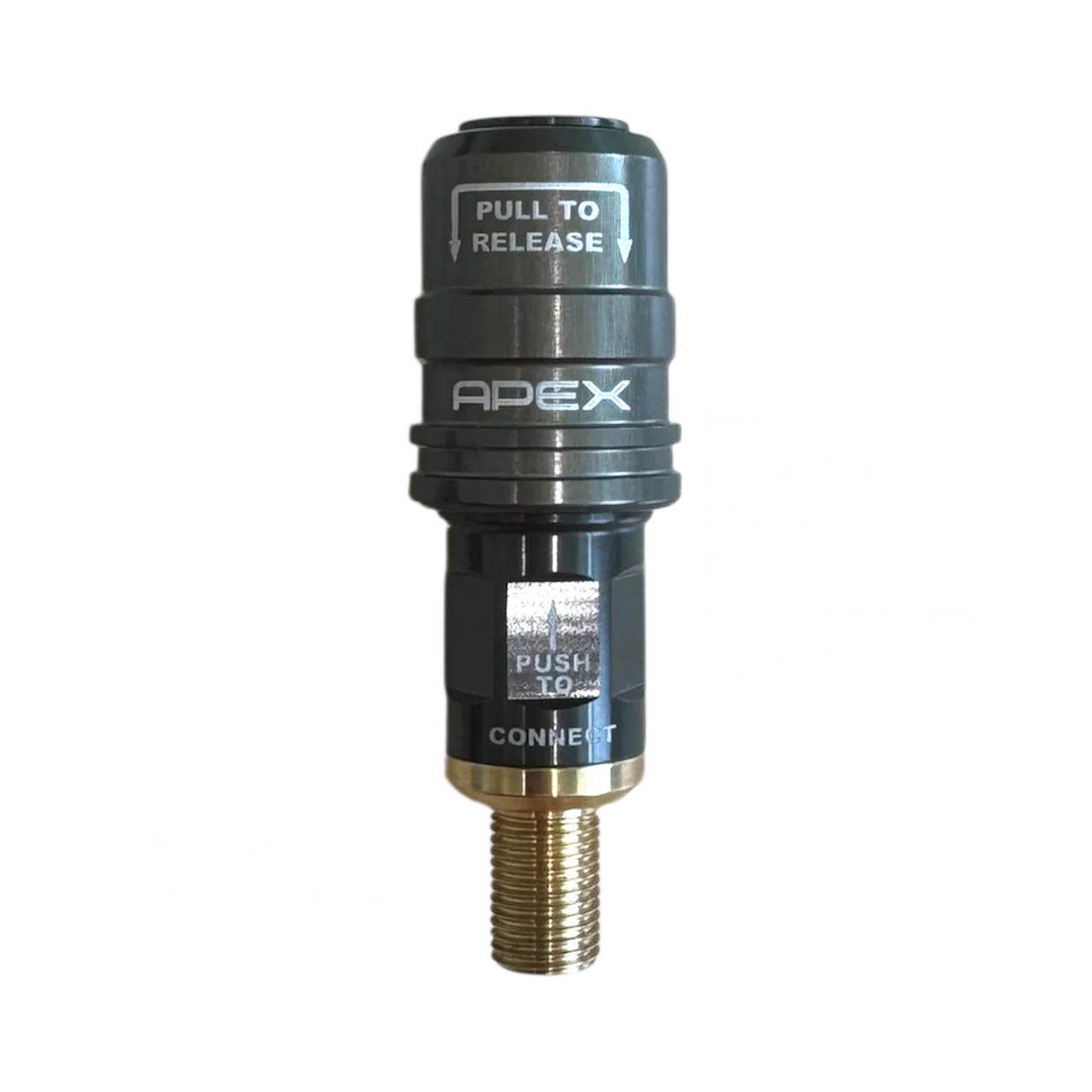 Apex HIGH FLOW PUSH ON CHUCK - DIRECT CONNECT TO SCREW ON CHUCK (FITS MILWAUKEE AND OTHERS)