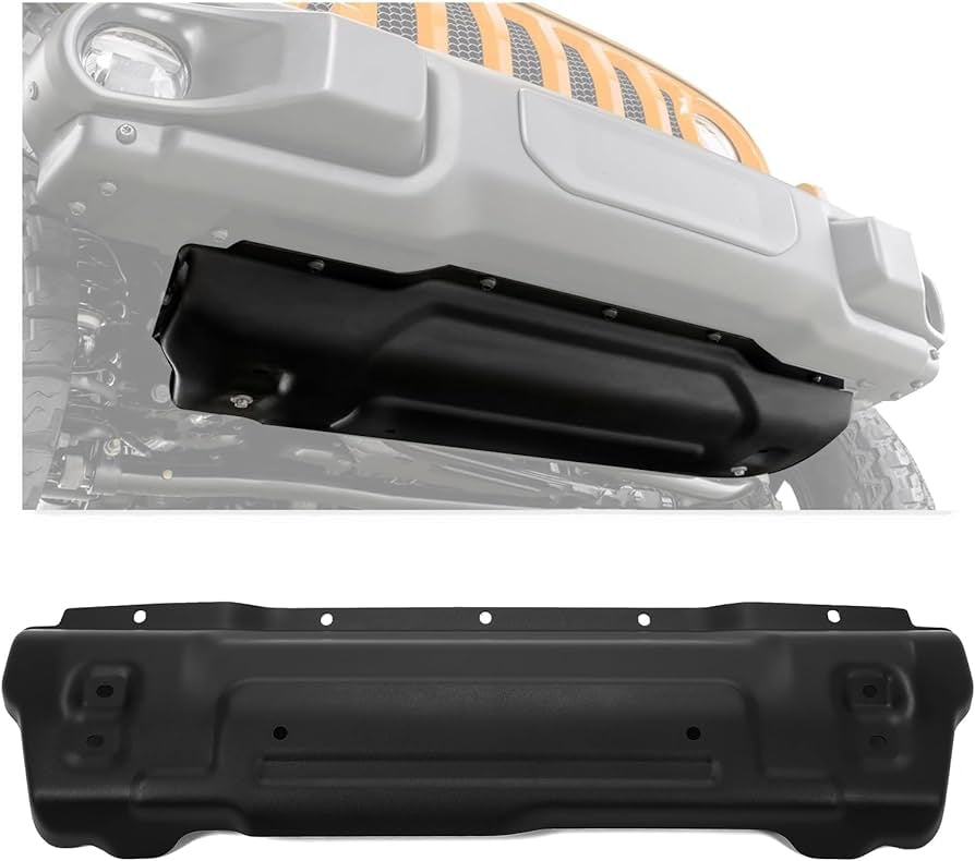 JKB JL and JT Skid Plate for 10th Anniversary Front Bumper