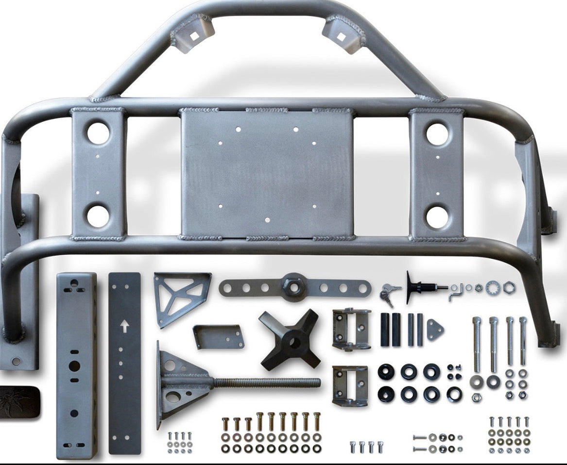 JKB JK- Poison Spyder Body Mount Tire Carrier