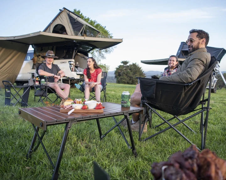 Ironman ALUMINIUM CAMP TABLE (HEIGHT ADJUSTABLE)