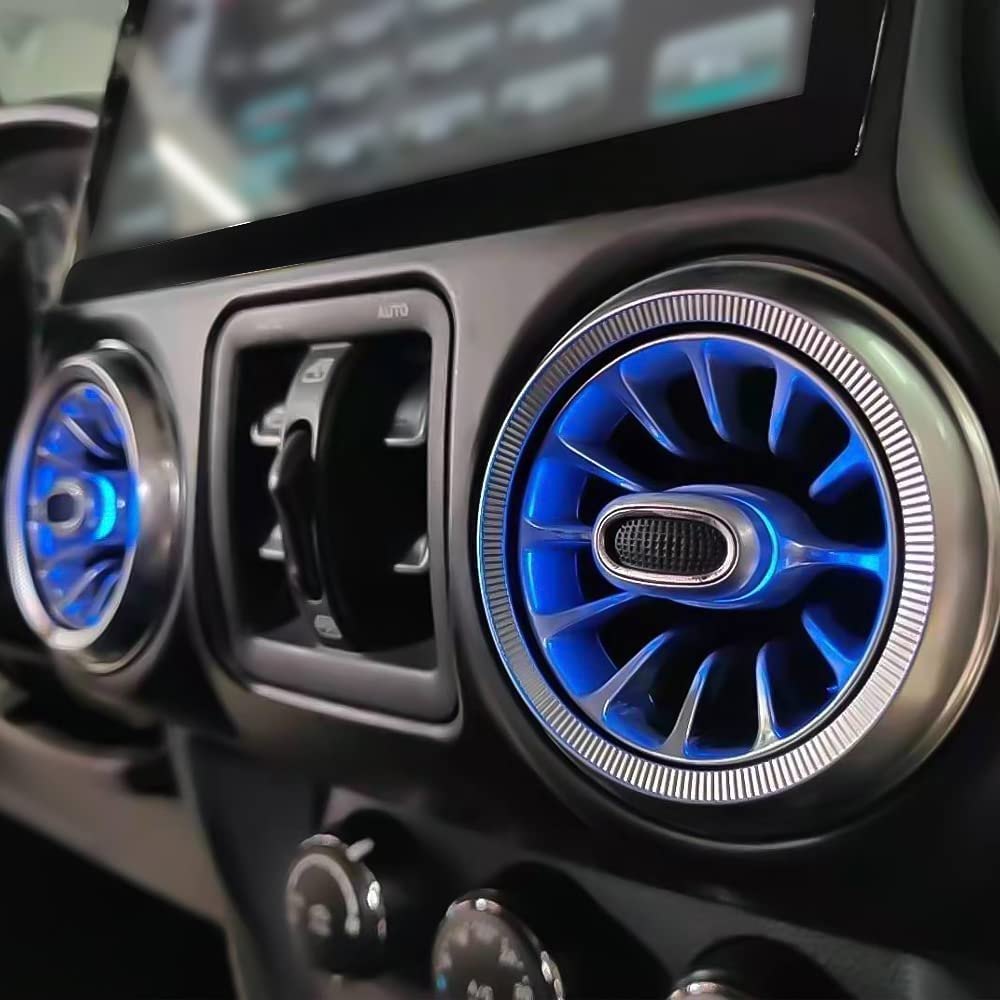 JKB JL RGB Illuminated Air Conditioning Vent Covers
