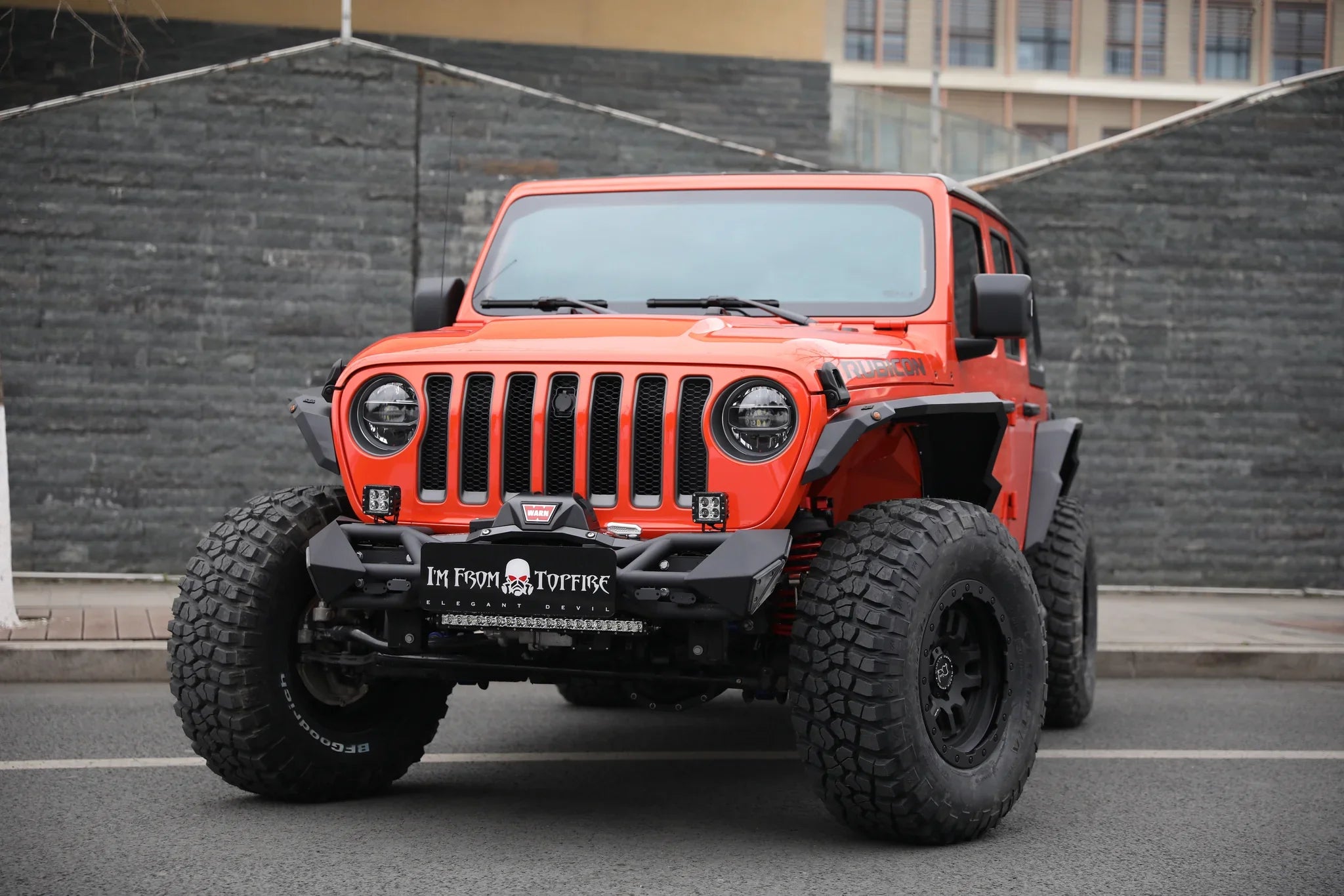 JKB JL Topfire Design Flat Fenders