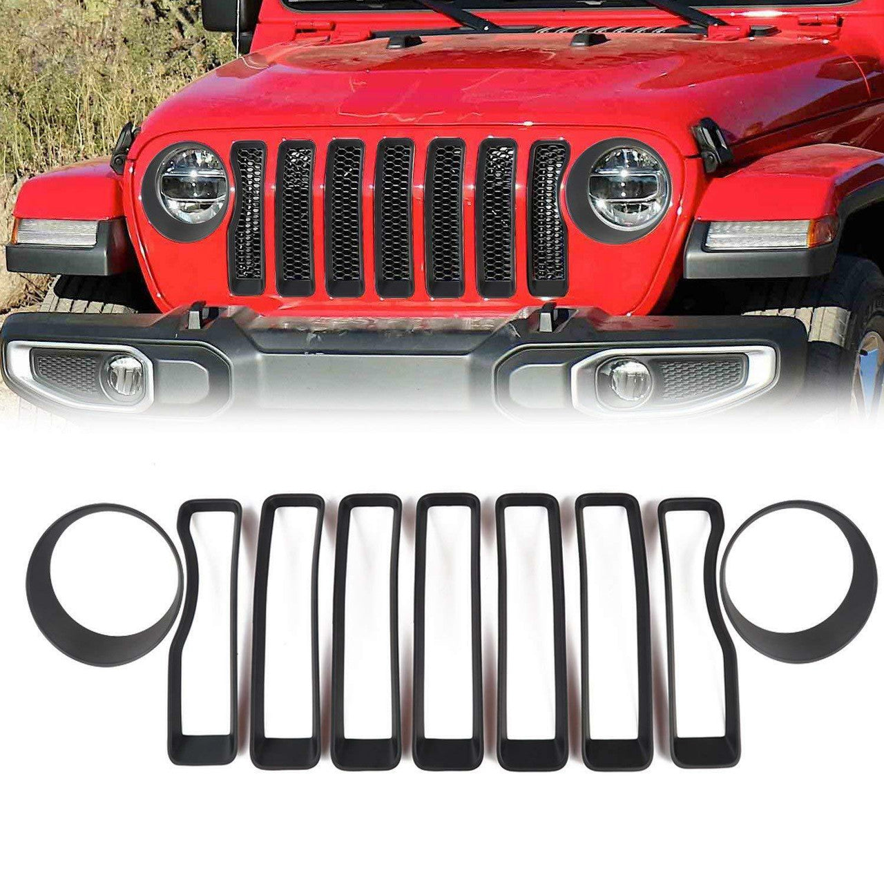 JKB JL Grille Inserts