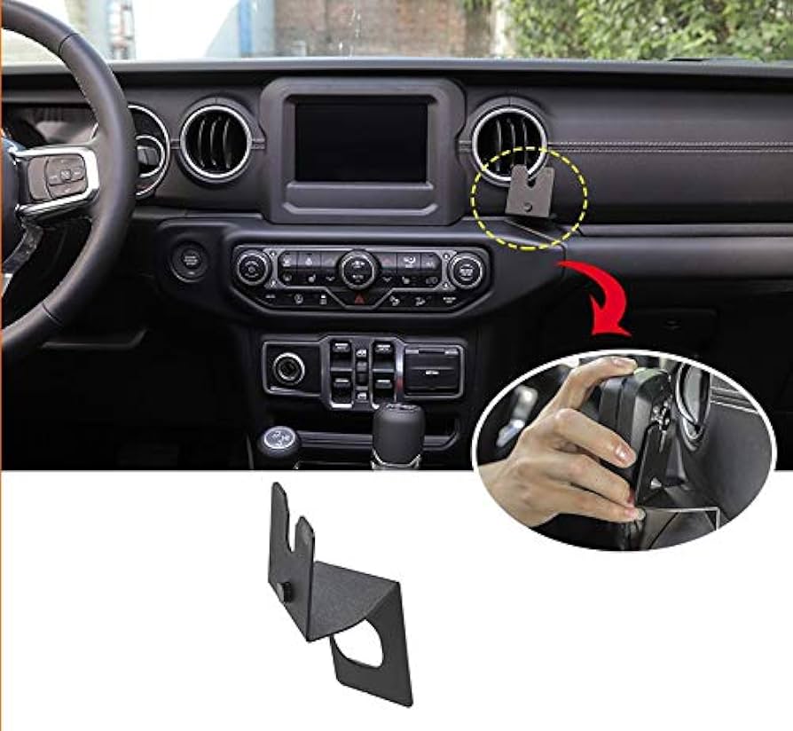 JKB JL and JT Passenger Side Radio Holder