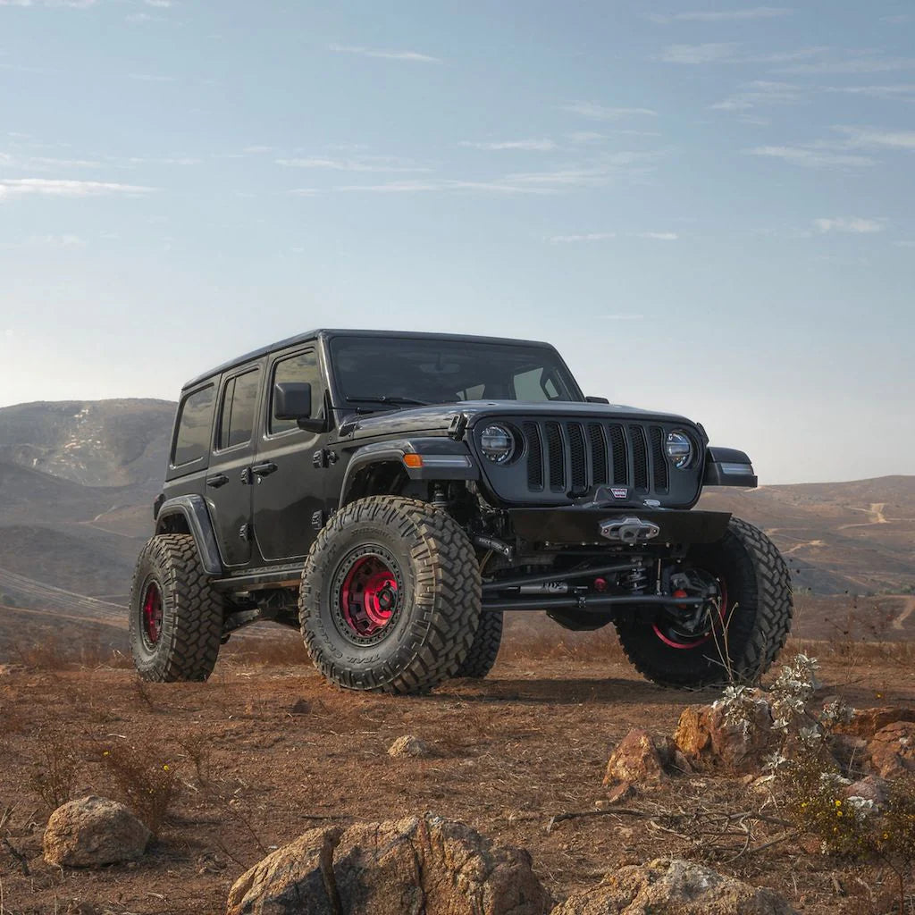 KMC Tank Beadlock Candy Red 17X9 5X127 , 71.5 -38