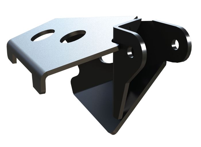 Teraflex TJ Pro LCG Long Arm Frame Bracket - Passenger Front Upper (3-5" Lift)