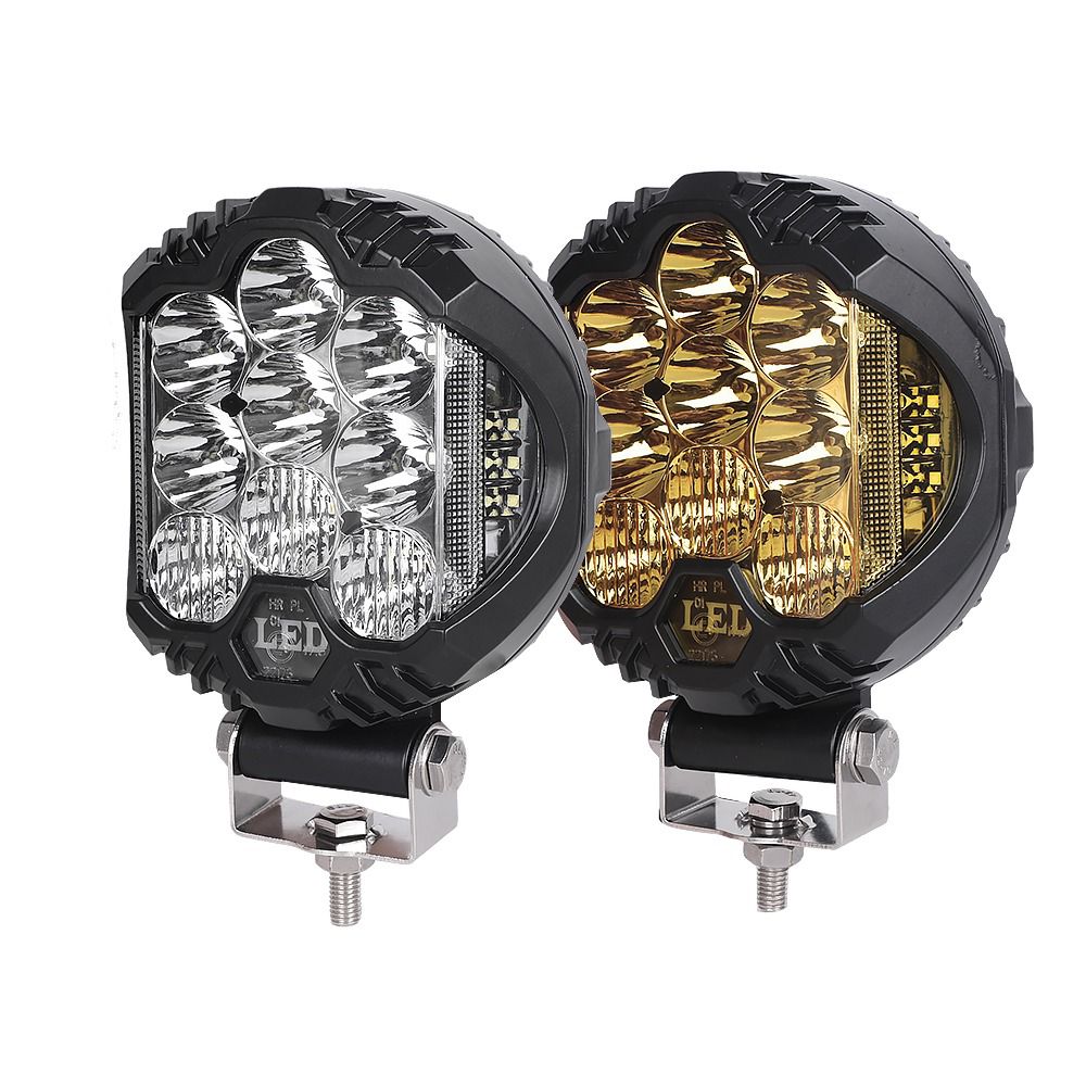 JKB 7 Inch White LQ Round LED Off-Road
