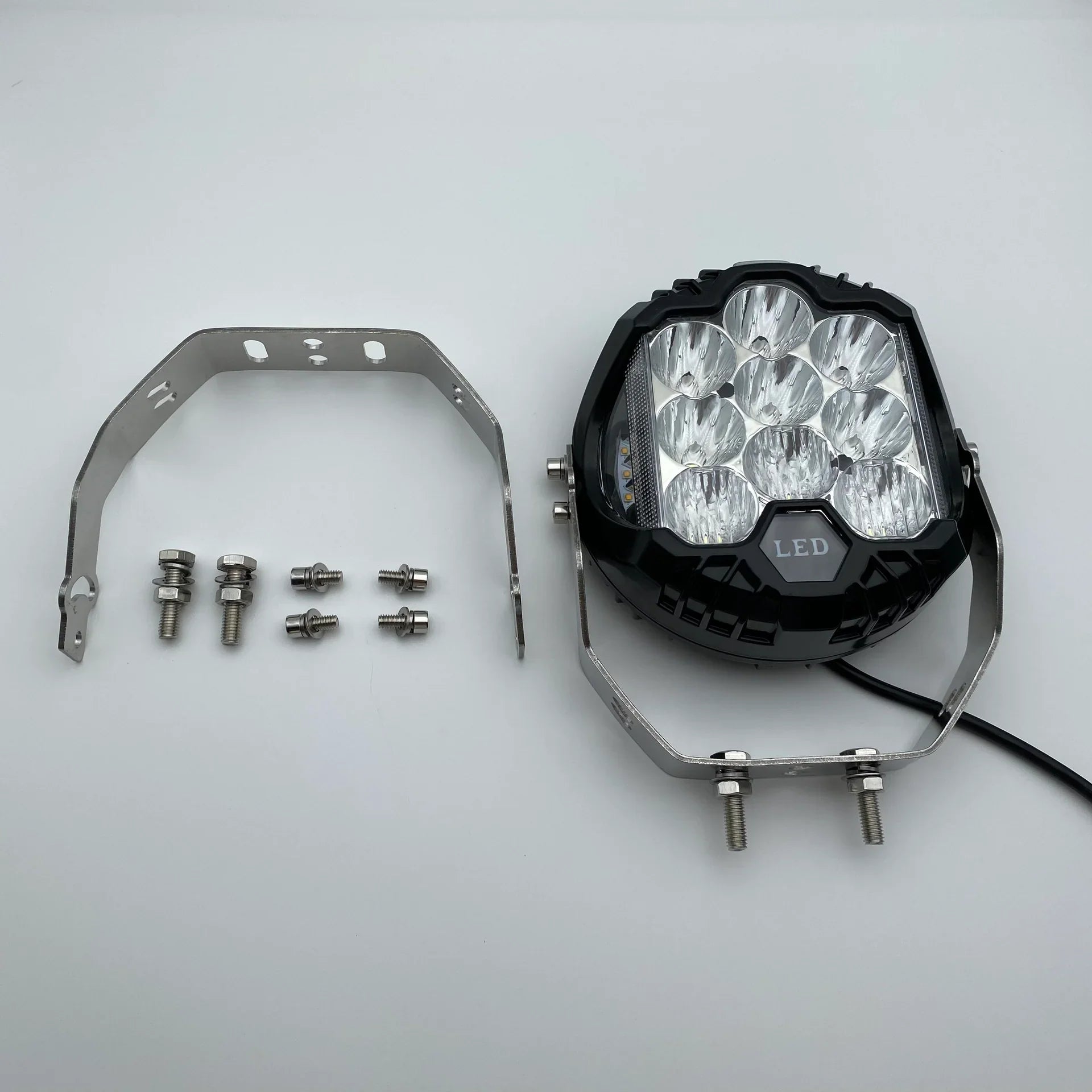 JKB 5 Inch White LQ Round LED Off-Road