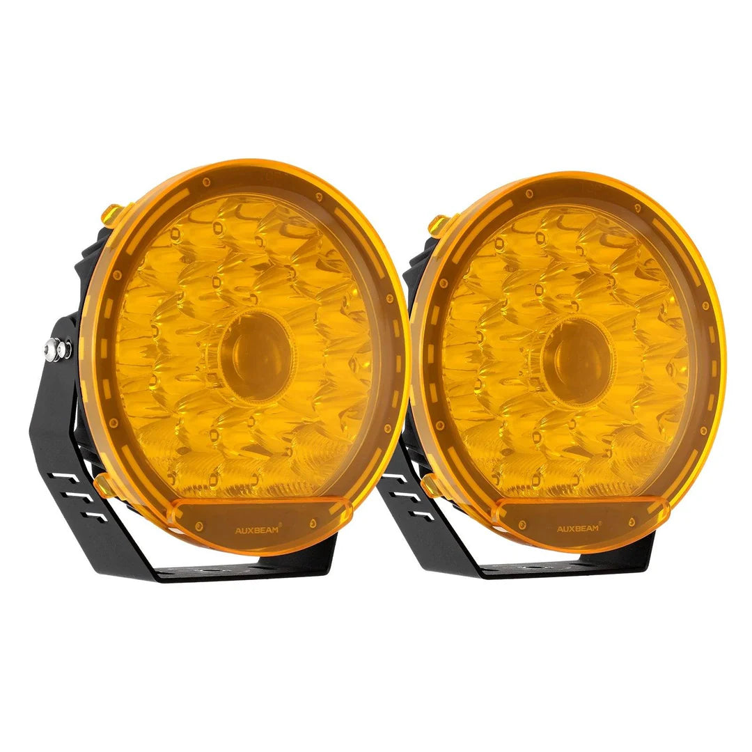 Auxbeam (2PCS/SET) 7 INCH ROUND LED DRIVING LIGHT BLACK COVER LIGHT SHIELD COVER