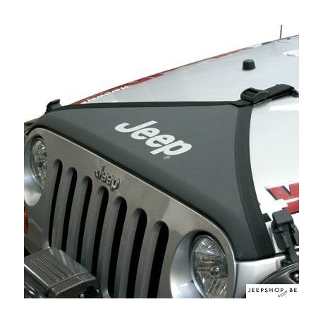 JKB JK JK Fabric Hood Cover with Jeep Logo in the Middle