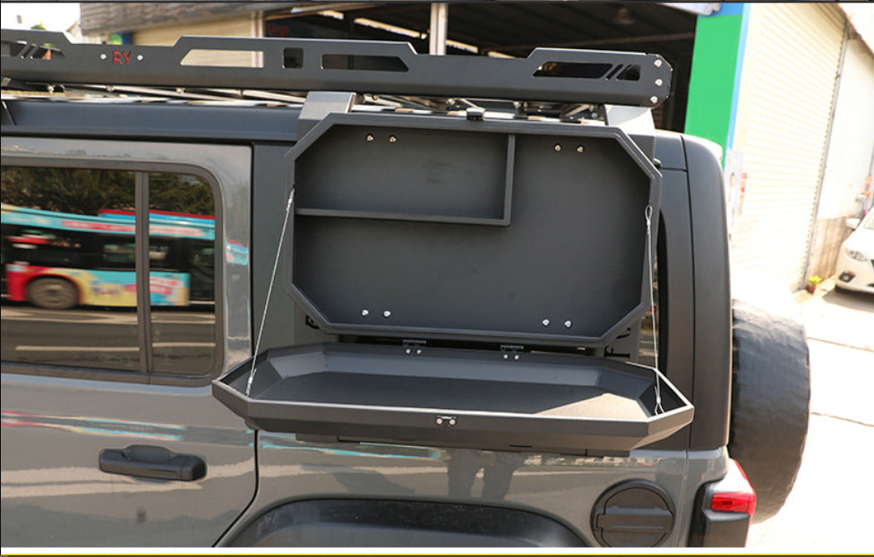 JKB JL Aluminum Side Window Tool Box