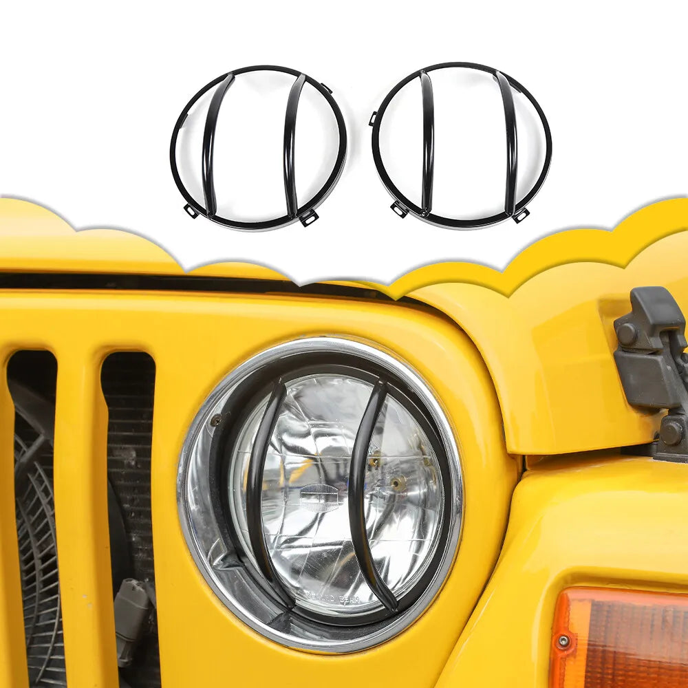 JKB TJ OEM Headlight Covers