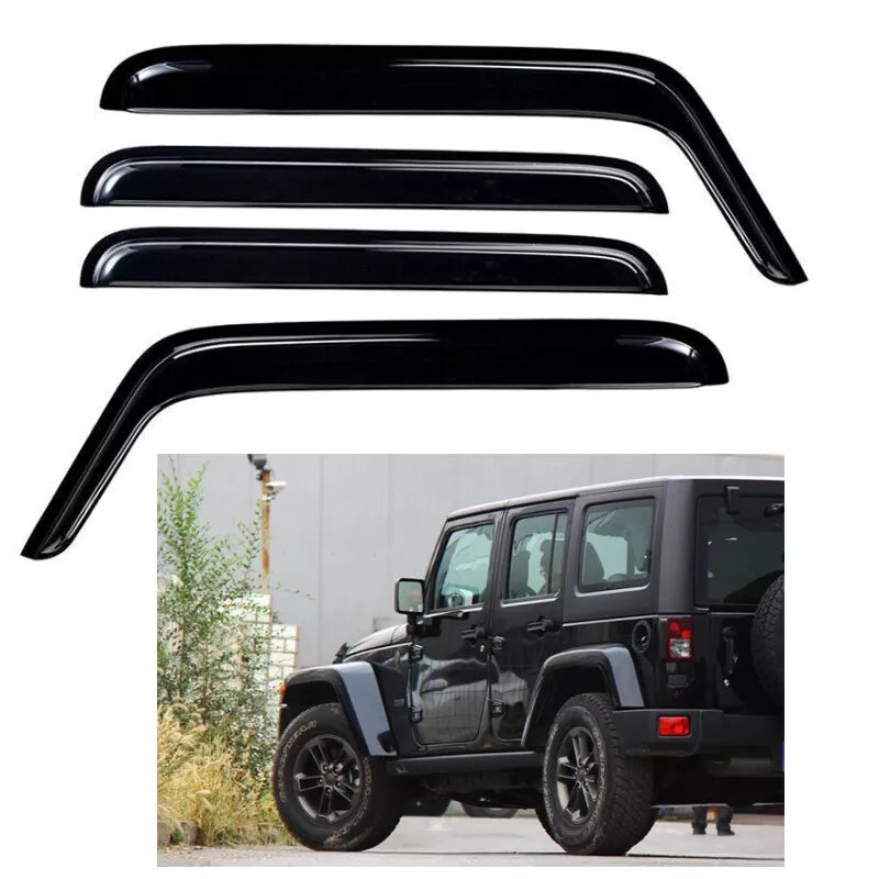 JKB JK-4DR WINDOW VISORS SET 4DRS