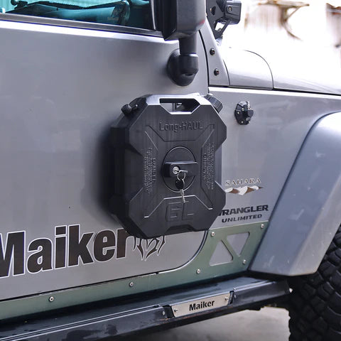 JKB  6L TANK
WITH LOCK COLOR GREEN AND BACK