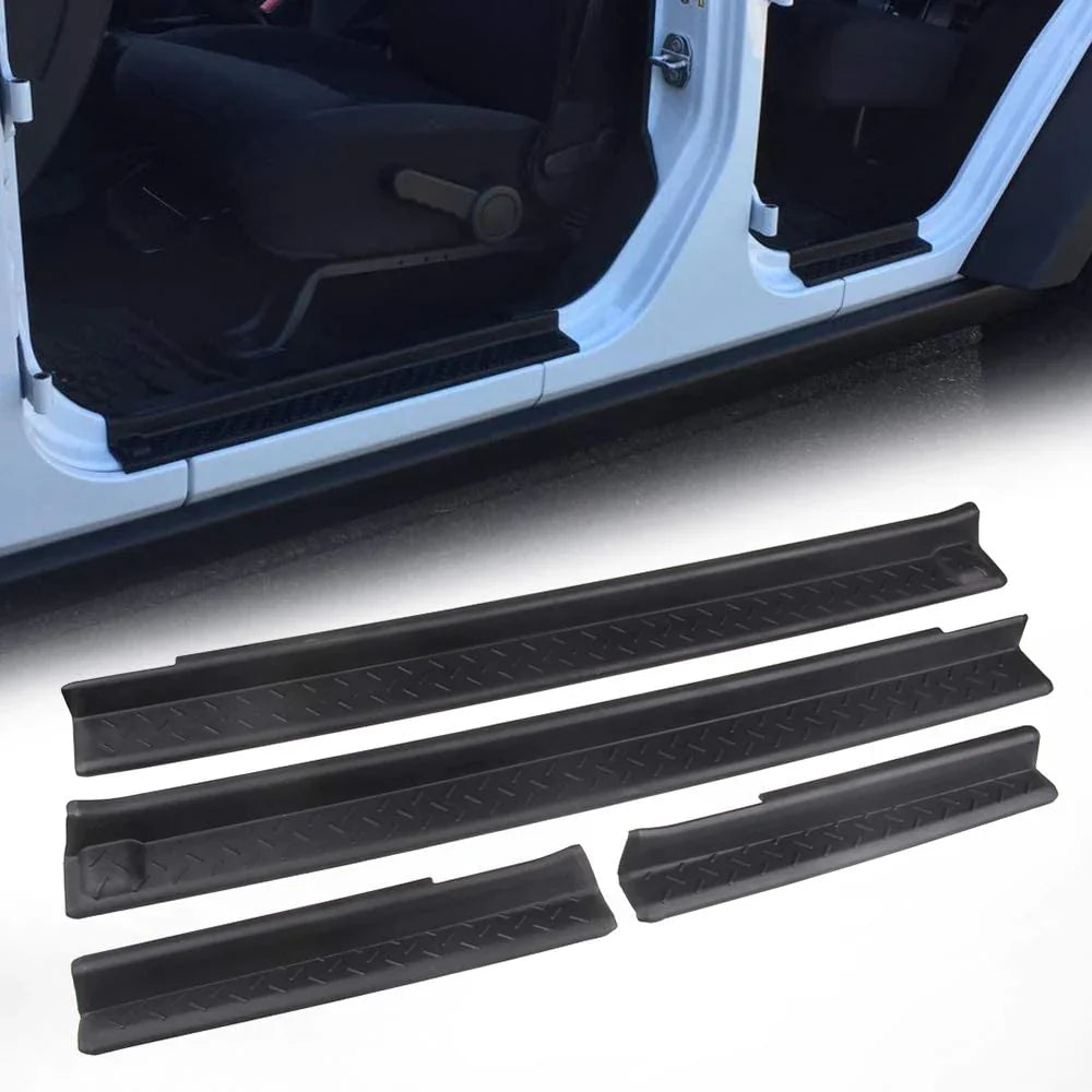JKB JK-4DR Plastic Door Entry Sille Guard (Set of 4)