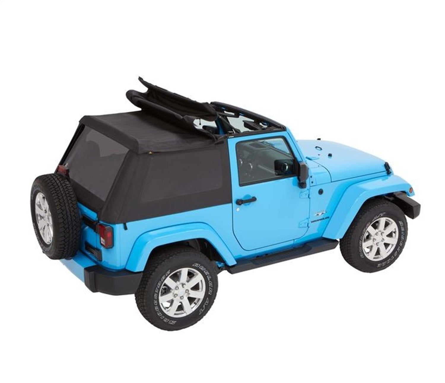 Bestop JK-2DR Black Diamond Trektop Soft Top