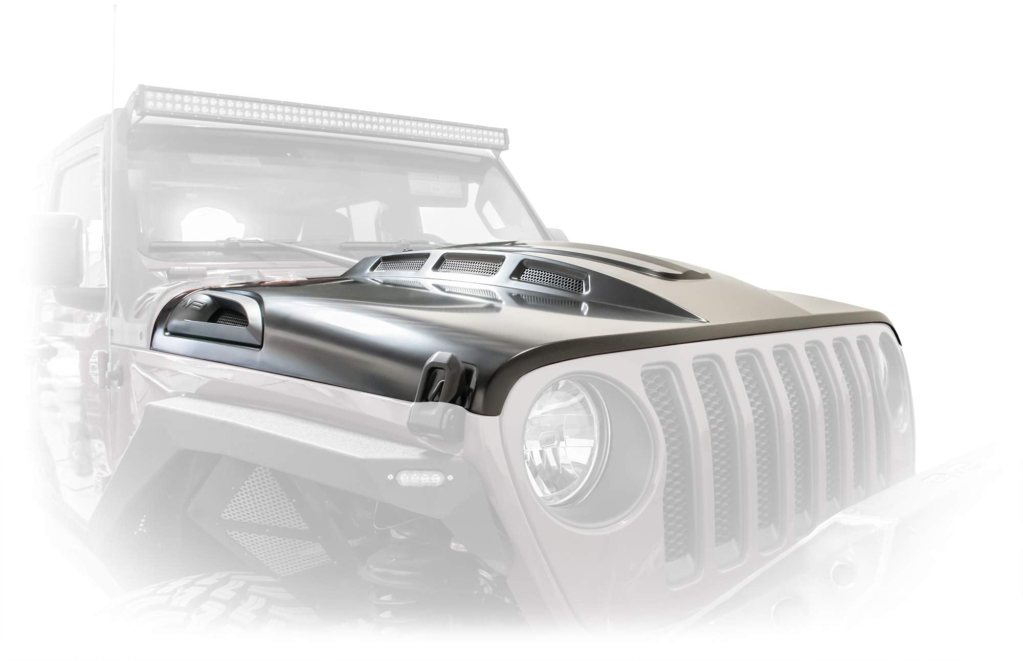 JKB JL and JT  Avenger-Design Steel Hood