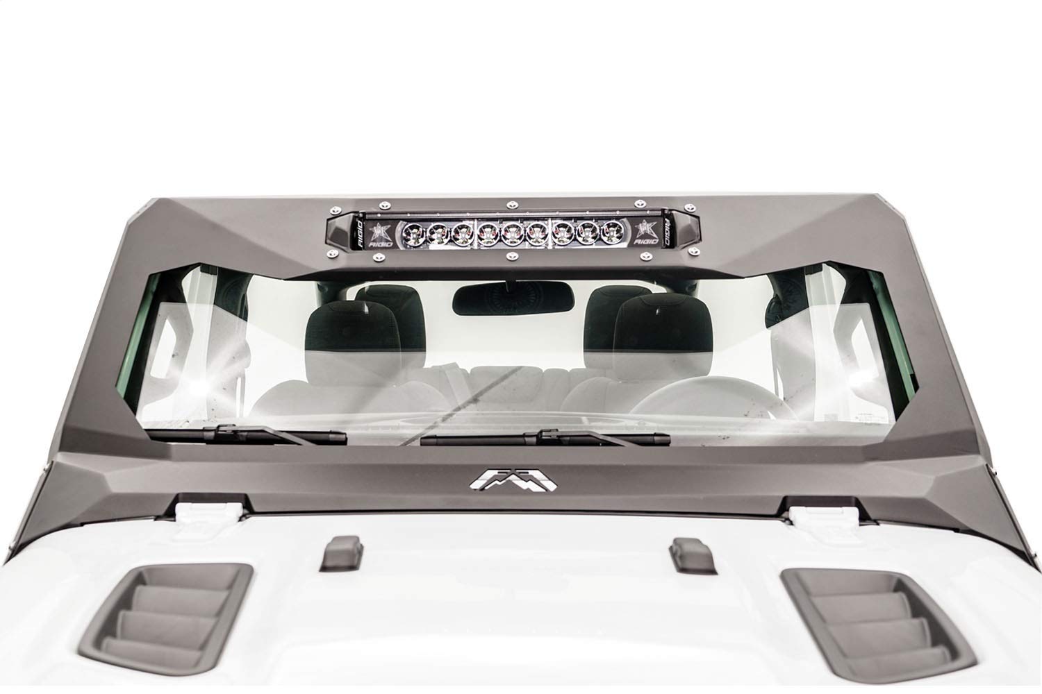 JKB JL and JT  Fab Fours-Design Windshield Armor