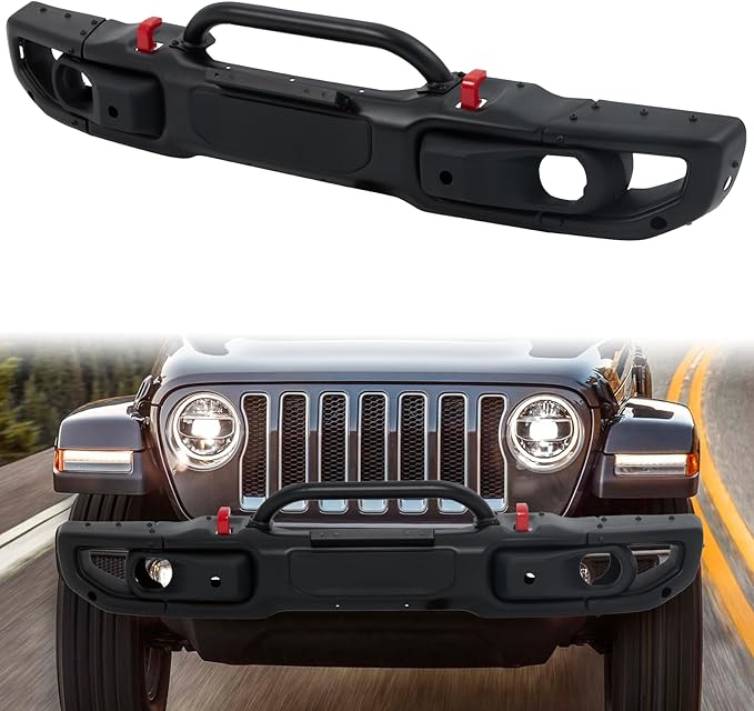 JKB JL and JT  10th Anniversary Front Bumper with Bull Bar