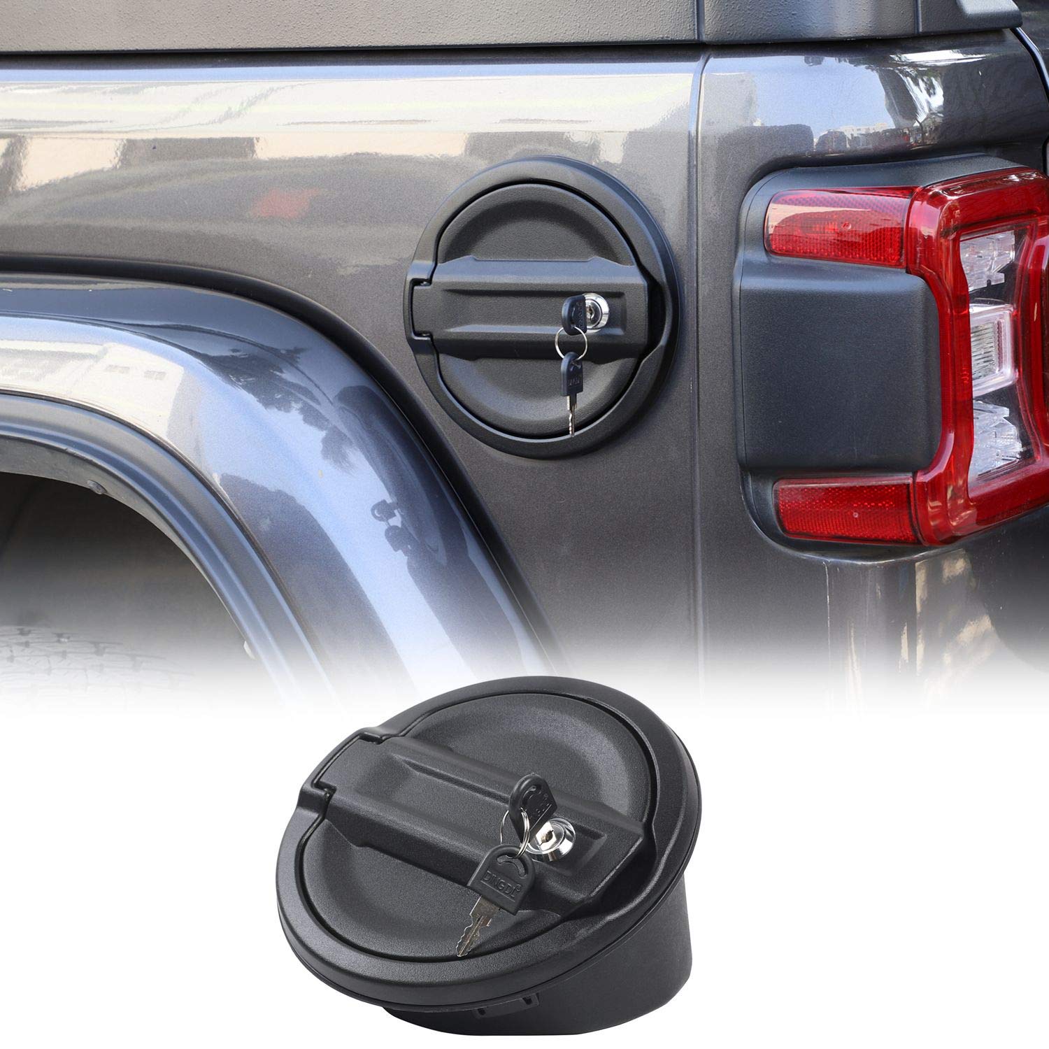 JKB JL and JT  Gas Cap Cover with Key