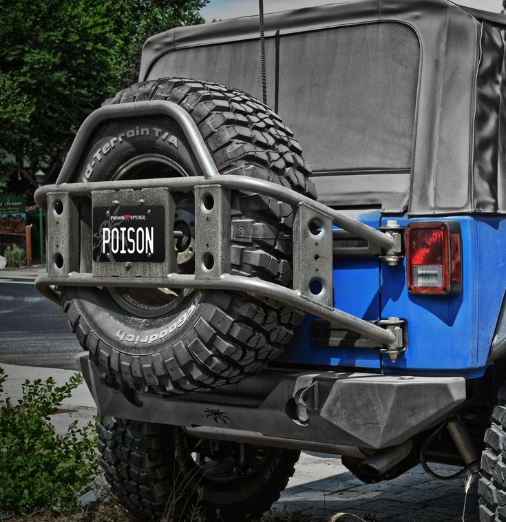 JKB JK  Poison Sypder-Design Rear Bumper