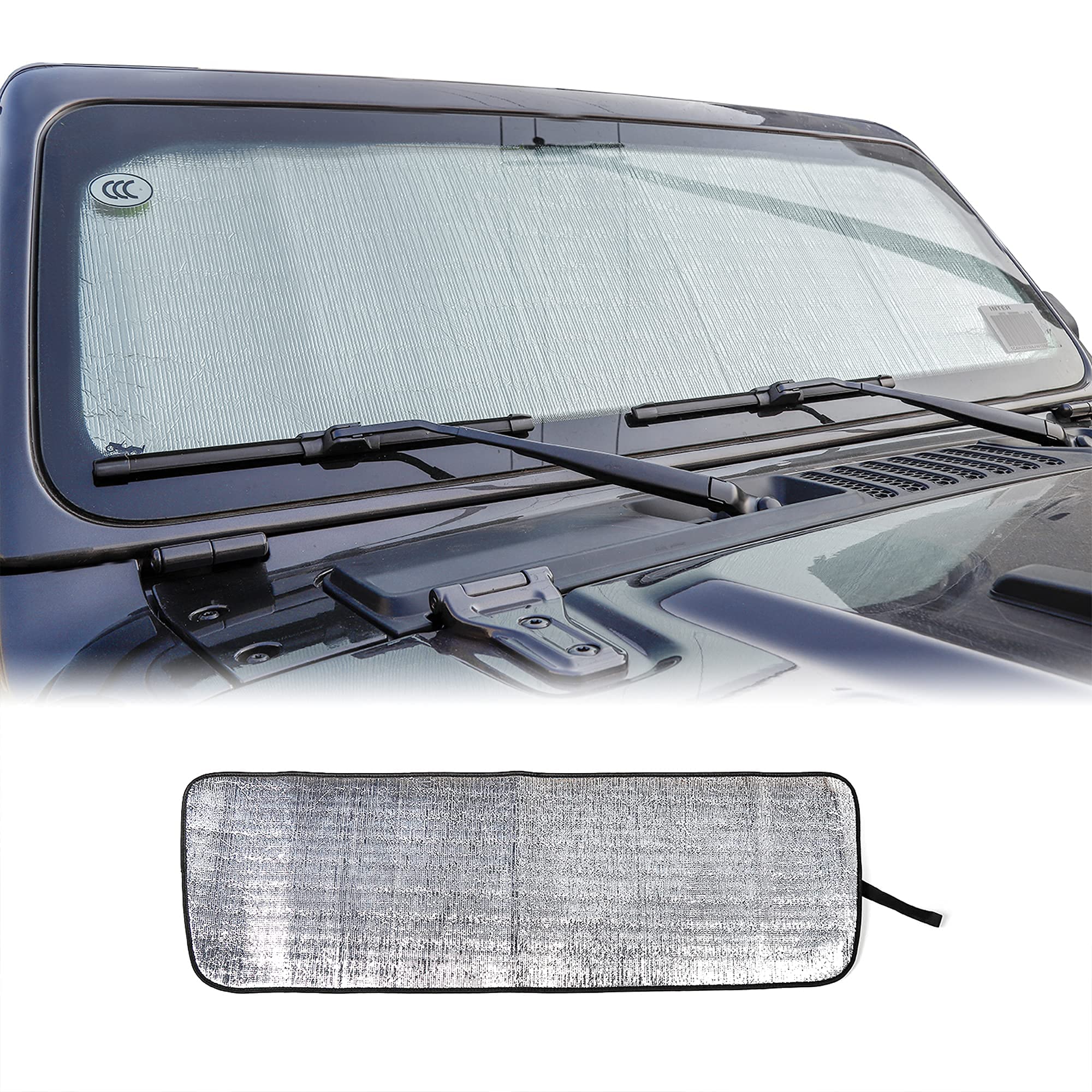 JKB  Front Windshield Sun Visor