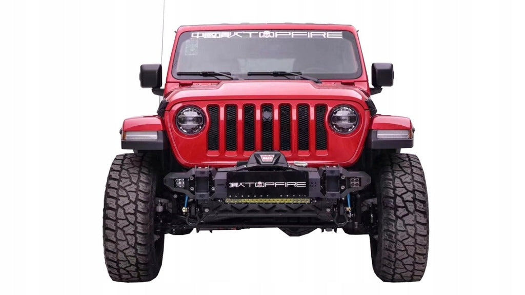 JKB JL  Topfire Design Aluminum Front Bumper - Edition 2