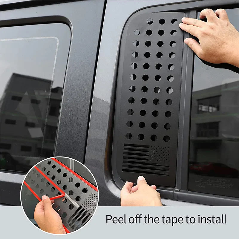 JKB JL and JT  Rear Window Strip Decoration Cover