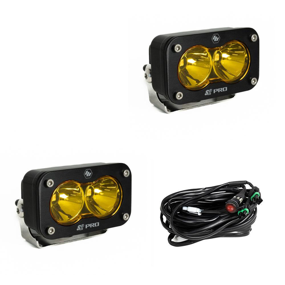 Baja Designs  S2 Pro , Pair Driving / Combo , Led , Amber