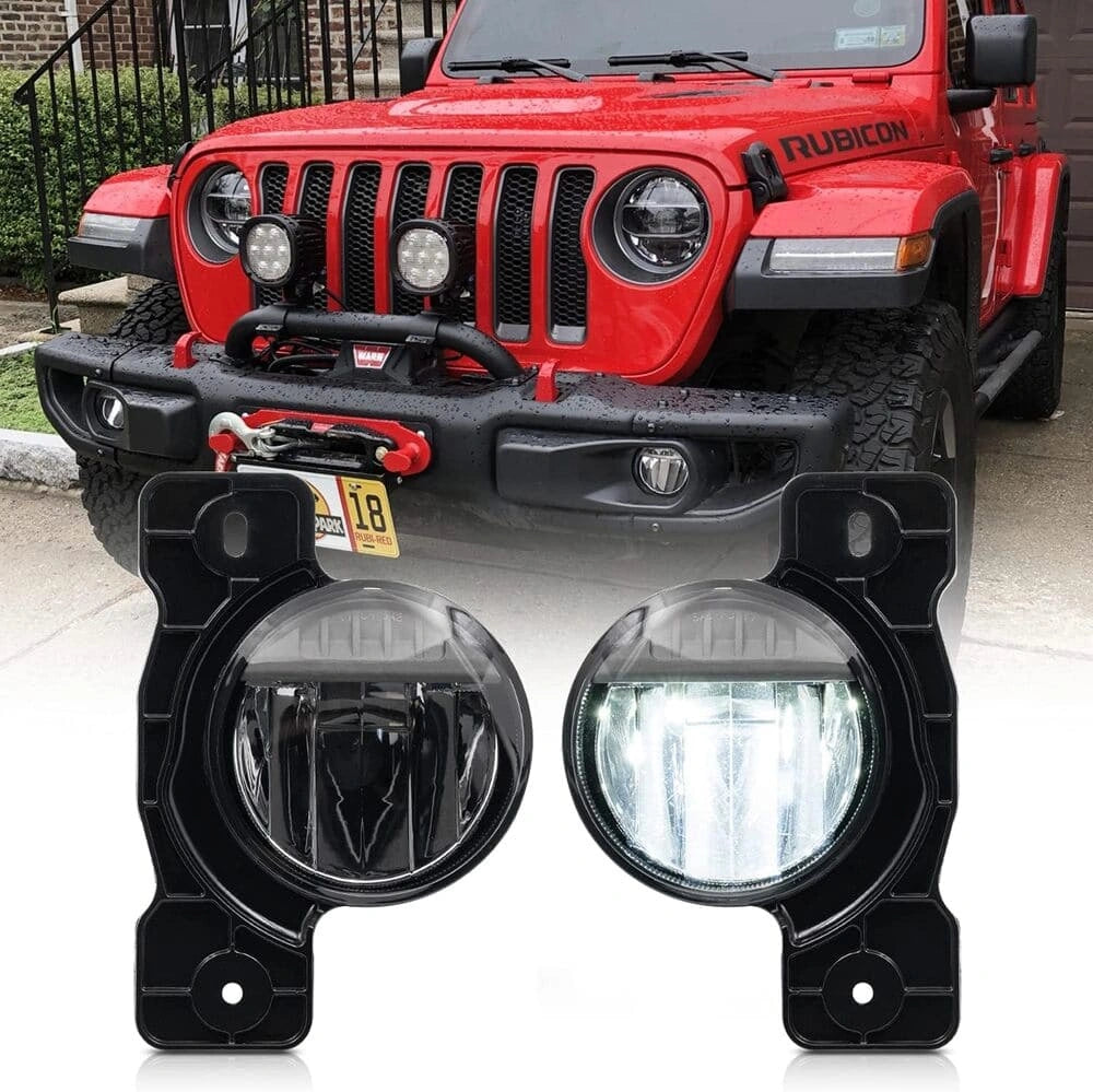 JKB JL and JT  Facelift Headlight - Design Fog Lights