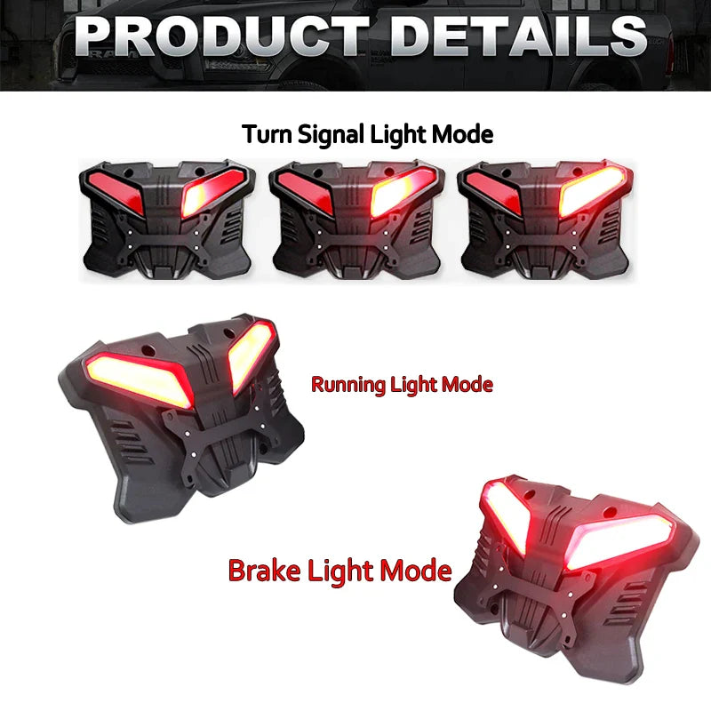 JKB JL  Spare Tire Delete With Light